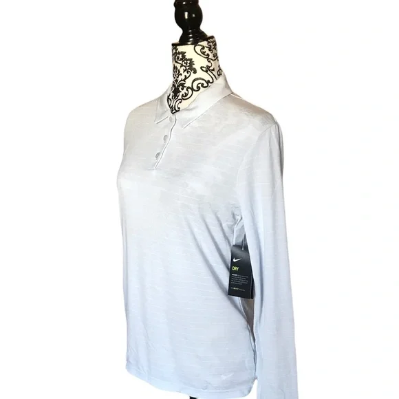 NIKE LONG SLEEVE POLO - Picture 3 of 8